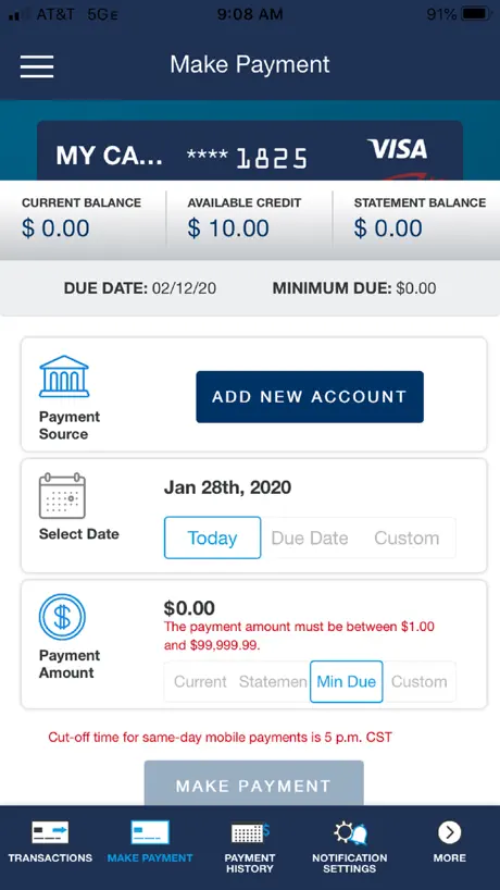 FFFCU Visa