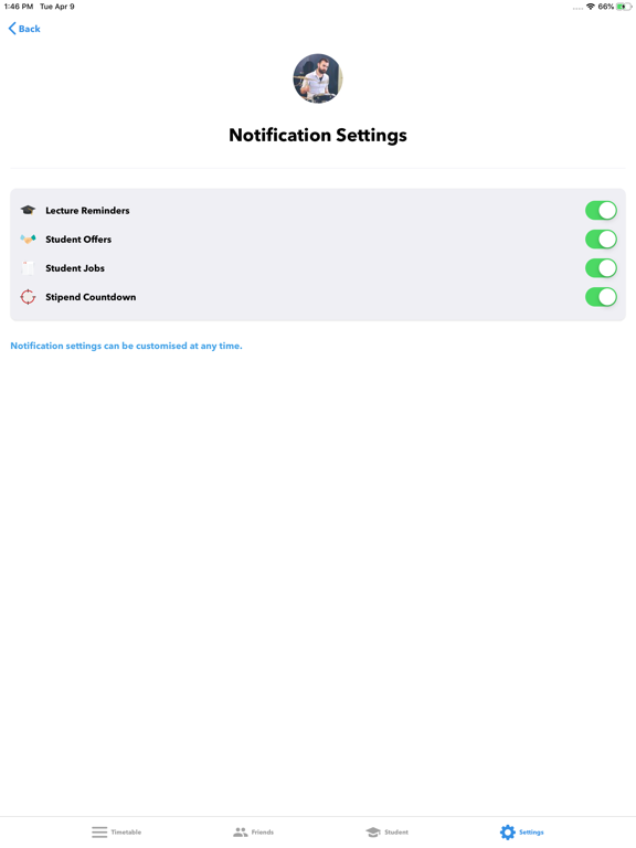 FreeHour Student App iPad screenshot 3 - Education app