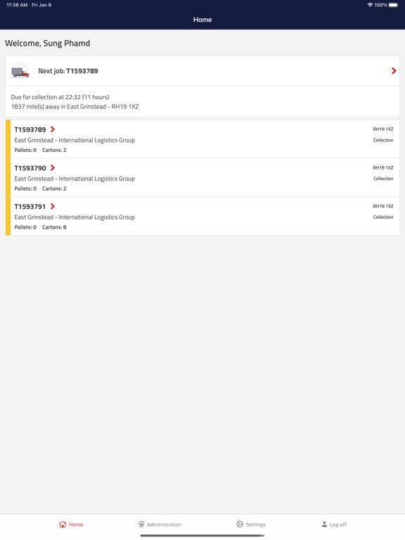 Screenshot #5 pour Advanced Delivery Tracker