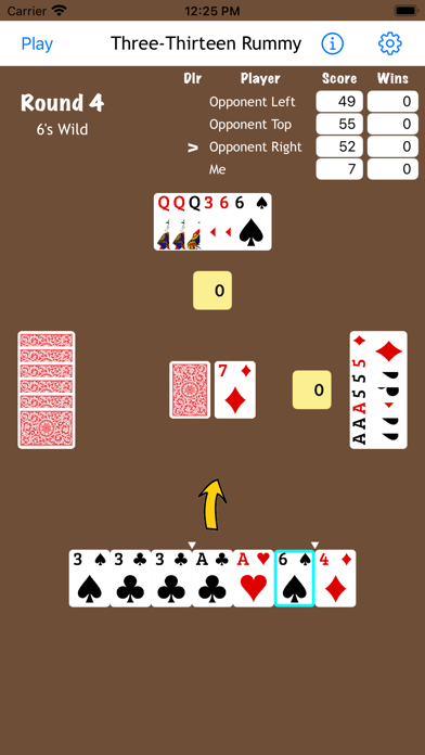 Three-Thirteen Rummy Screenshot