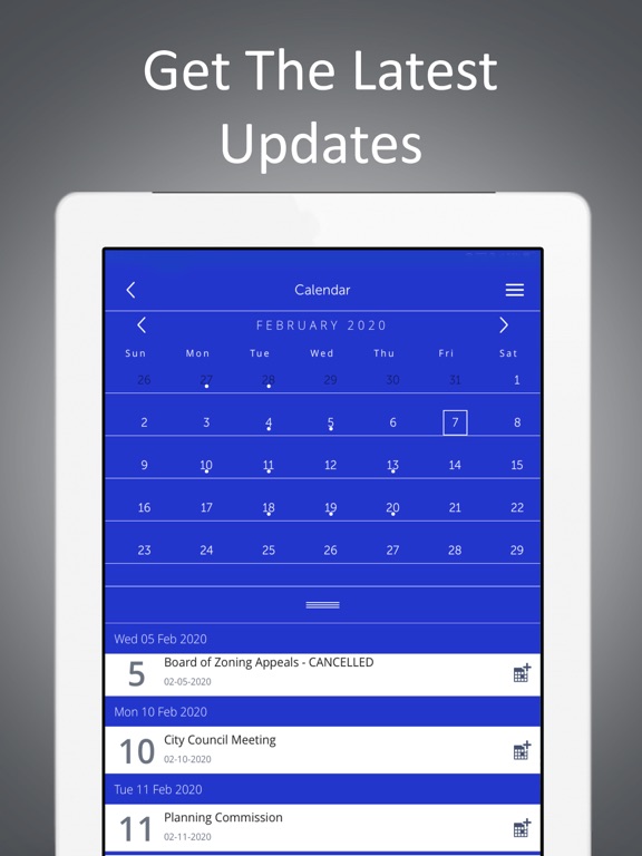 City of Huber Heights iPad screenshot 3 - Reference app