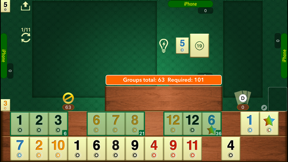 Okey 101 - tile matching game screenshot