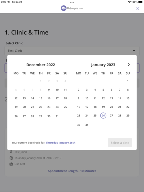 Screenshot #5 pour Therapie Clinic