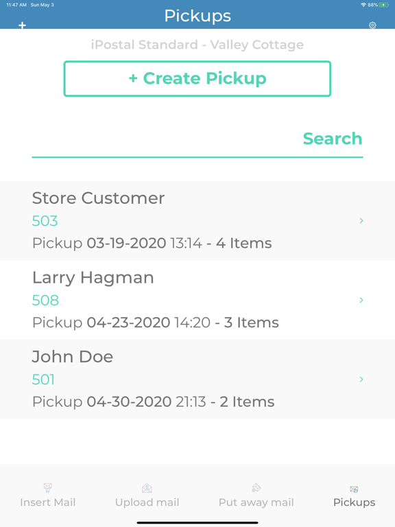 Screenshot #5 pour iPostal1 Admin