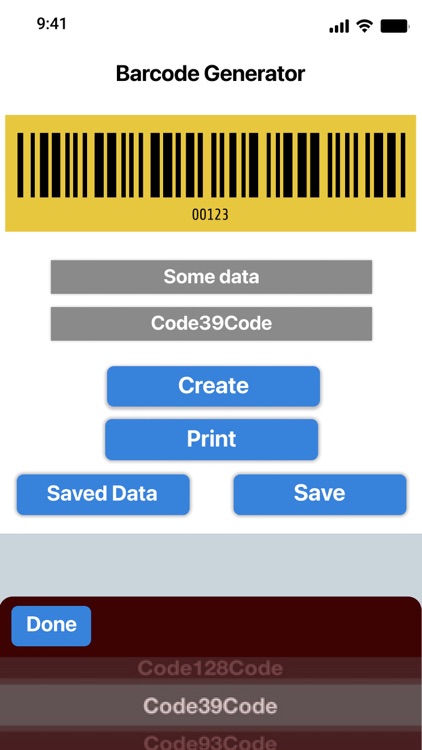 Barcode Generator & Scanner ・