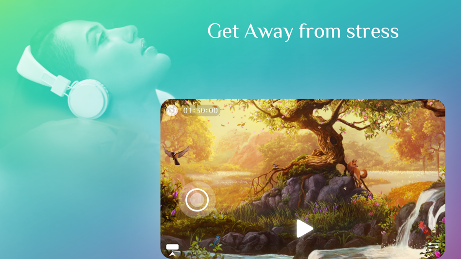 #1. Away ~ Nature Sounds to Sleep (iOS) 由: Franz Bruckhoff