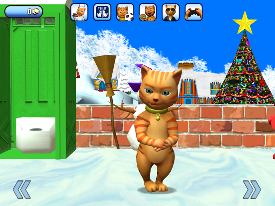 Screenshot #6 pour Talking Cat Leo Ice Fun