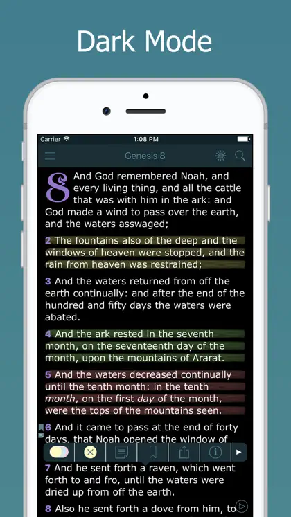 Screenshot 3 di 4 di New King James Version Bible