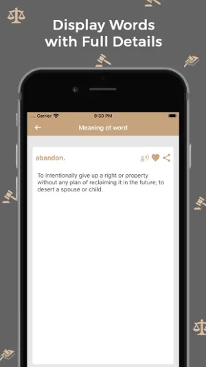 Law Dictionary : Offline screenshot 3
