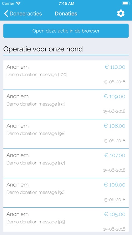 Doneeractie screenshot-3