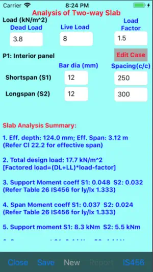 Analysis of RCC Structure screenshot 4