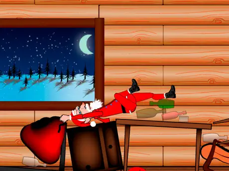 Lazy Santa Claus