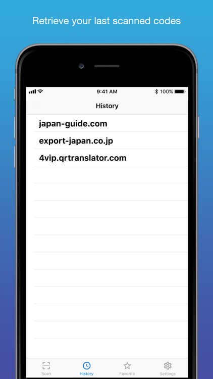 VIP Code Reader: blind scanner