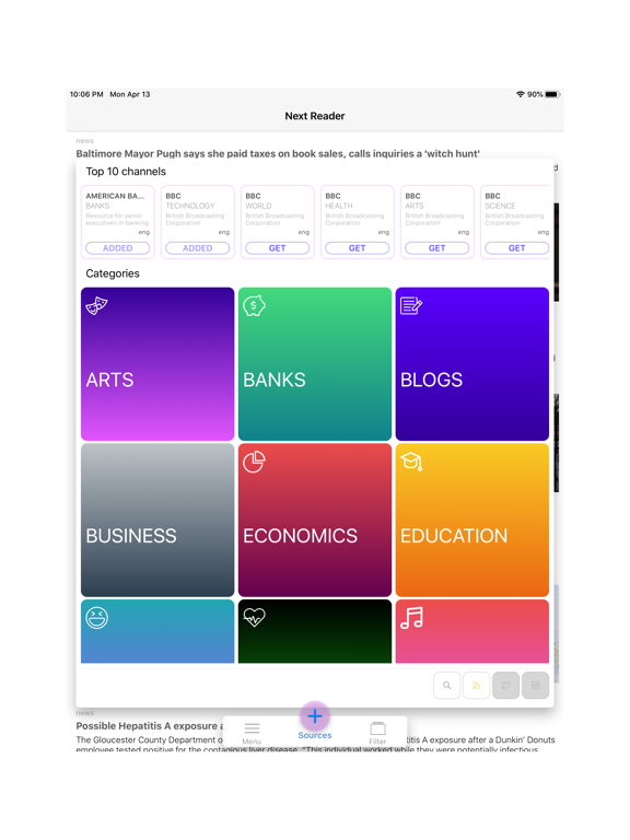 Screenshot #5 pour News Radars