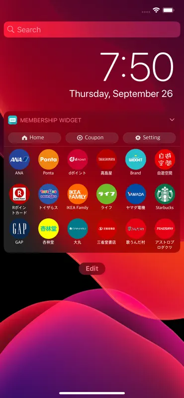 Membership widget Pro screenshot 1 of 8
