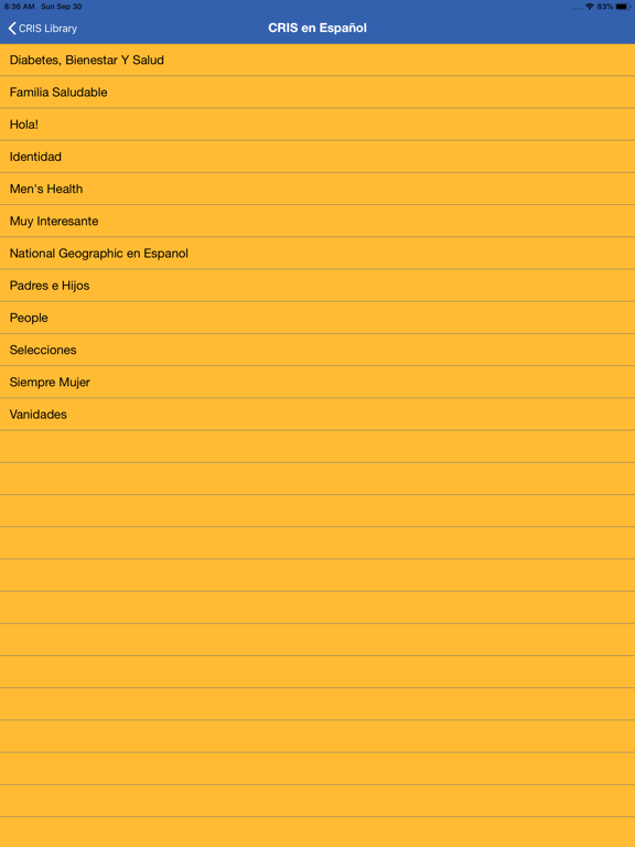 CRIS Radio iPad screenshot 6 - News app