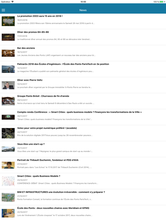 Screenshot #4 pour Ponts Alumni