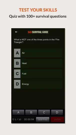 Captura de pantalla de SAS Survival Guide - Lite en iPhone 3