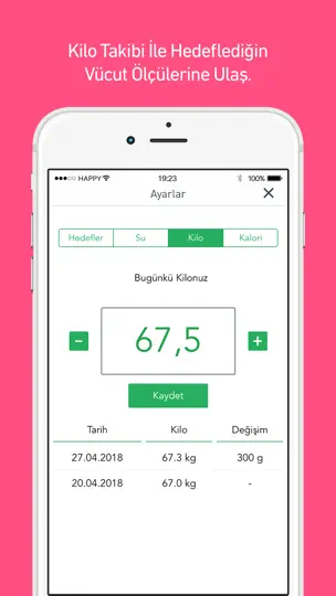 Adım Sayar: Yürüyüş Ve Diyet iPhone Ekran Görüntüsü 7