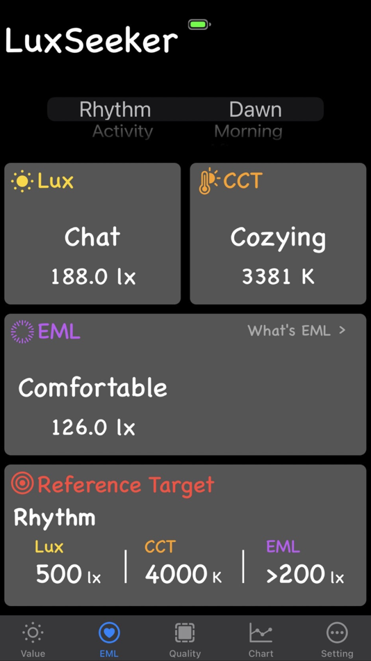 #3. LuxSeeker - BLE LightMeter (iOS) By: LIDlight INC.
