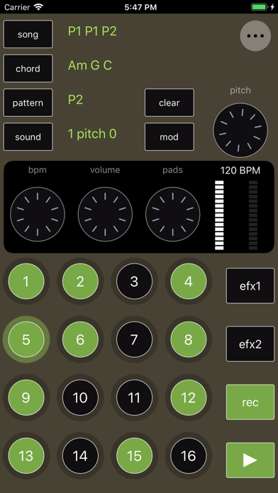 Sequencer Rack 2: Groovebox app screenshot