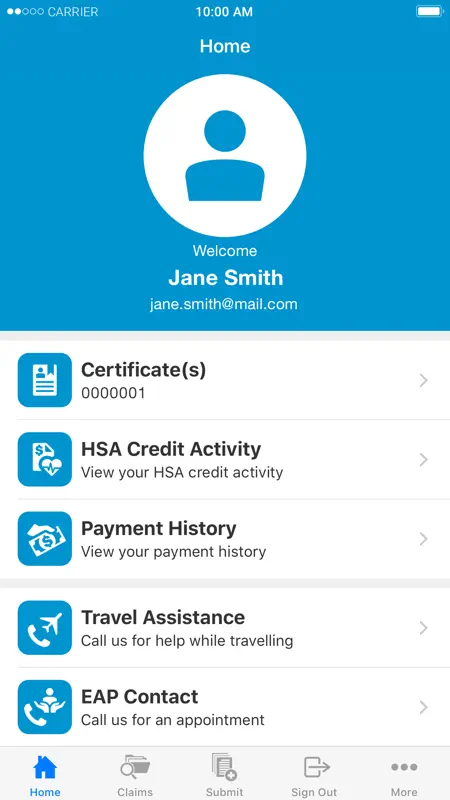 mybluecross® mobile screenshot 2 of 7