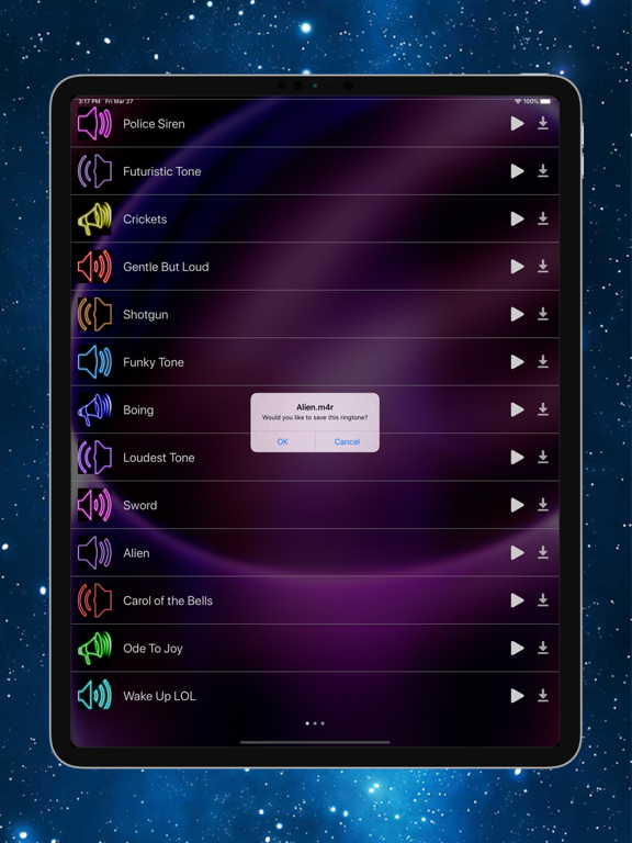 Screenshot #6 pour Loud Ringtones - sound effects