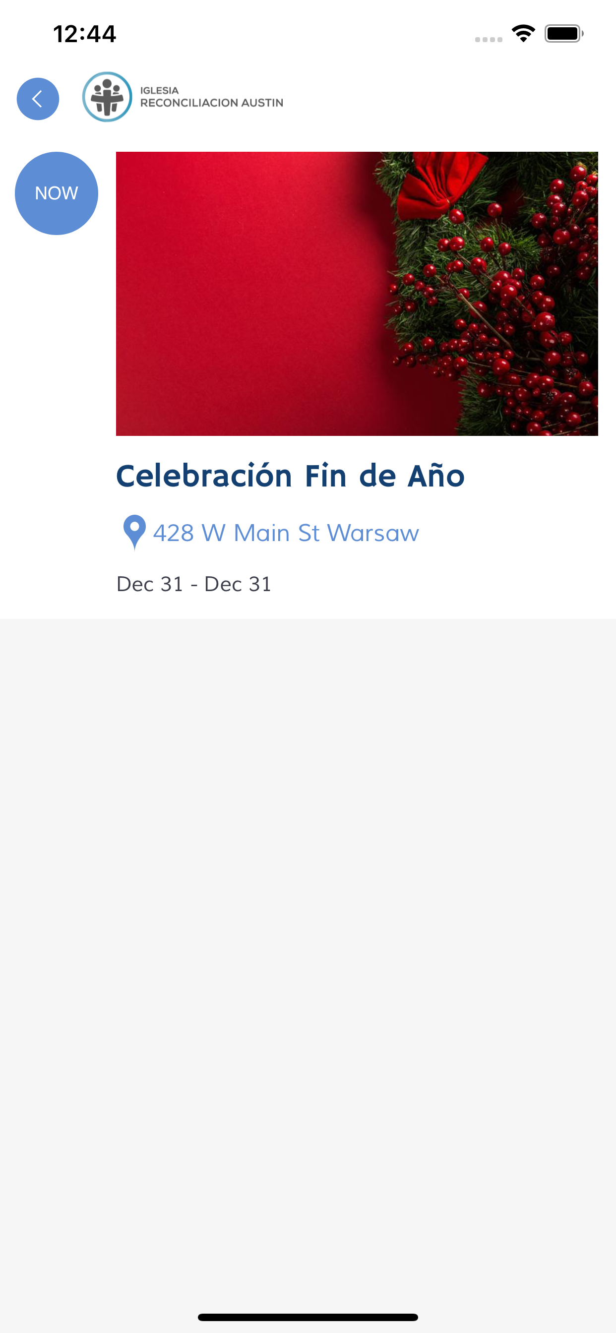 Iglesia Reconciliacion Austin screenshot 5
