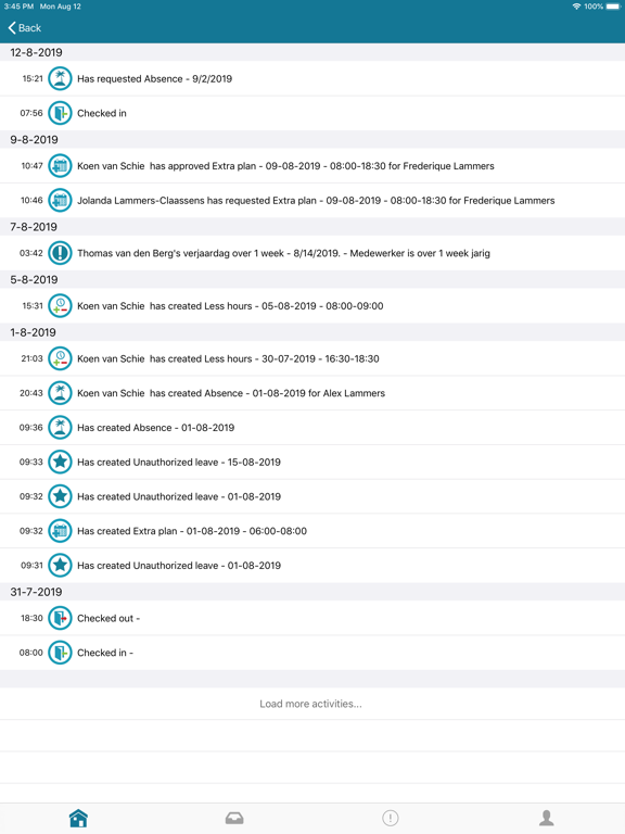 Screenshot #5 pour Bitcare for Employees