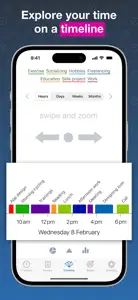 Timelines Time Tracking screenshot #4 for iPhone