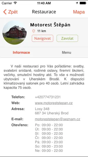 Meníčka screenshot 2