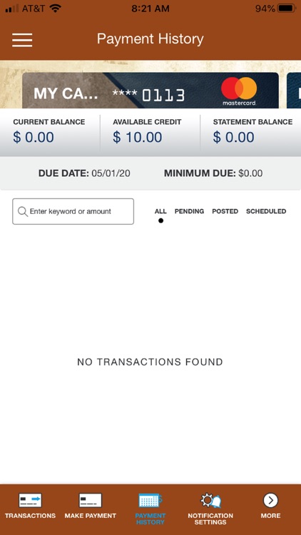 MTFCU Card screenshot-4