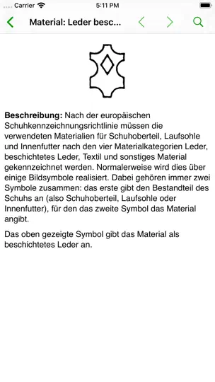 Screenshot von Zeichen auf dem iPhone 6