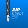 AS Unzip-zip,rar,7zファイル解凍,圧縮管理