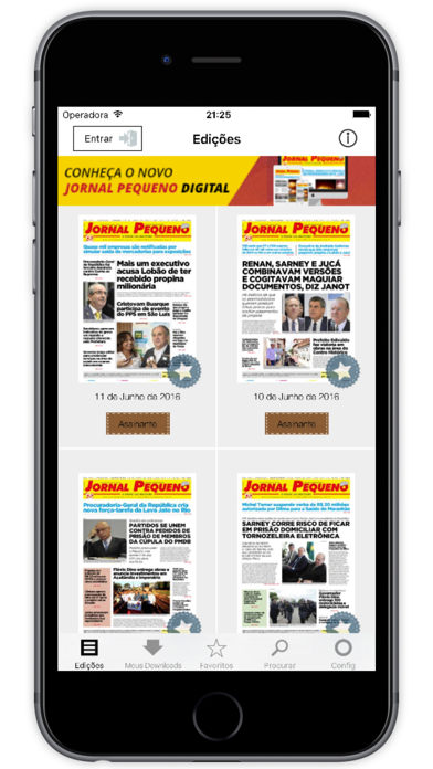 Jornal Pequeno screenshot