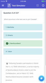 Canadian Citizenship Test Prep screenshot