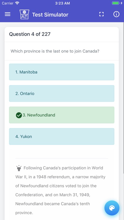 Canadian Citizenship Test Prep screenshot-7