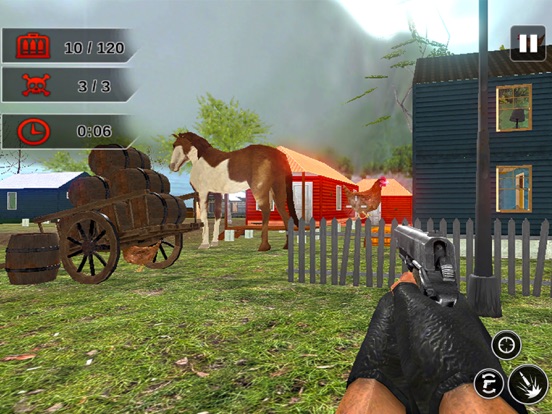 Chicken Hunt Sniper shooting