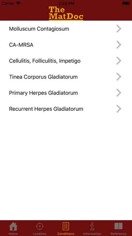 MatDoc screenshot 4 of 5