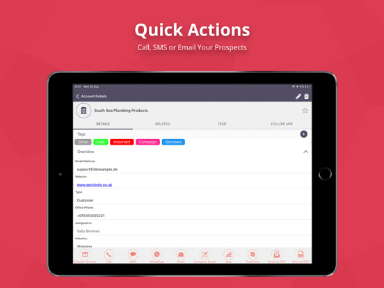 Screenshot #6 pour TapCRM for SuiteCRM/SugarCRM