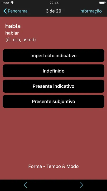 VerbForms Español screenshot 9 of 10