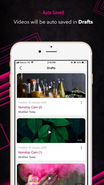 Nonstop Cam : Pause & Switch screenshot-5