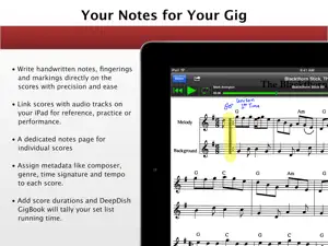 DeepDish GigBook screenshot 2