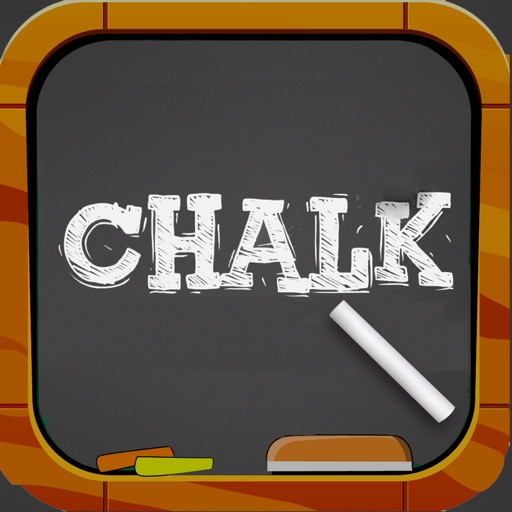 Chalk Kid - chalk drawing kid icon