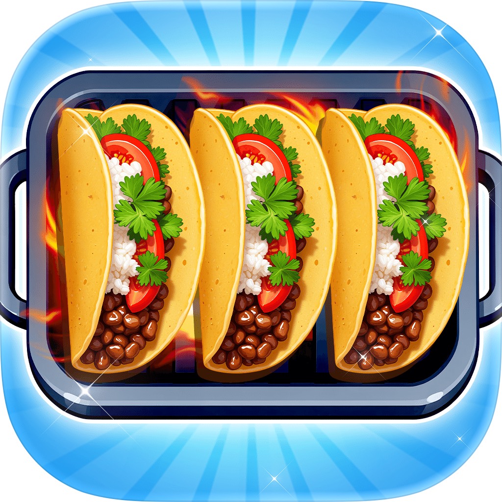 Apple App Store cover for Skewer Sorting - 3D Food Match