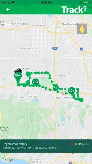 Tracki GPS screenshot 3