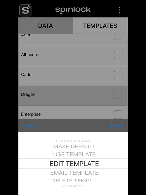 Spinlock Rig-Sense iPad screenshot 5 - Sports app