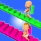 Join the adorable baby and daddy in Baby Bridge Run