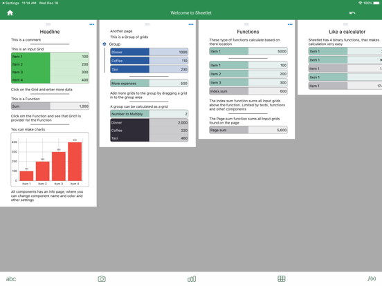 Screenshot #6 pour Tableur - Sheetlet