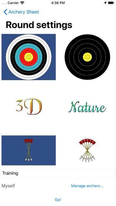 Screenshot #2 pour Archery Sheet